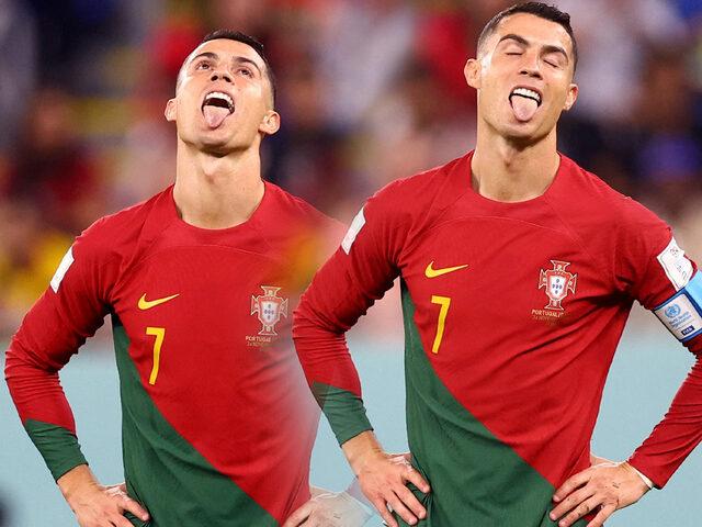 Osman Bukari'nin gol sevinci Cristiano Ronaldo'yu yedek kulübesinde çıldırttı!