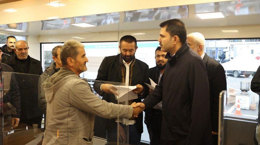 Bakan Kurum sosyal medyada paylaştı! 'Tüm vatandaşlarımızın derdine derman olmak istiyoruz'