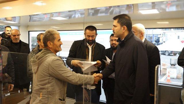 Bakan Kurum sosyal medyada paylaştı! 'Tüm vatandaşlarımızın derdine derman olmak istiyoruz'