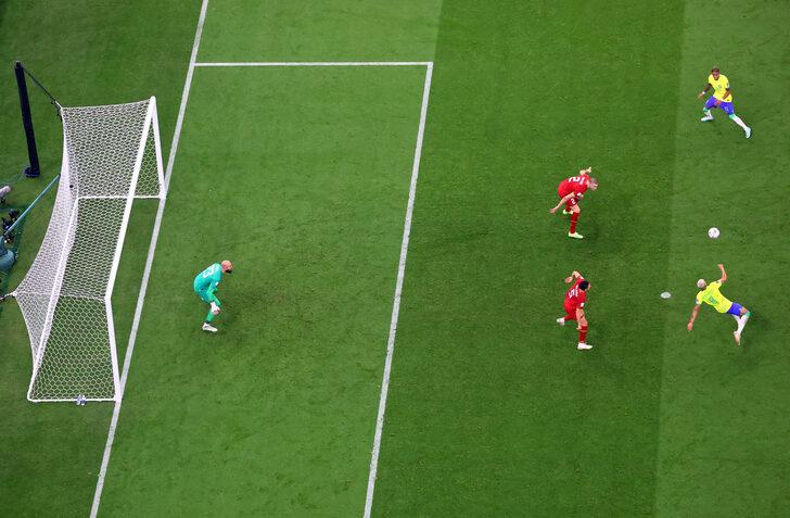 Brezilya, Dünya Kupası'nın en güzel golüne imza attı! Richarlison'dan muazzam vole... G3