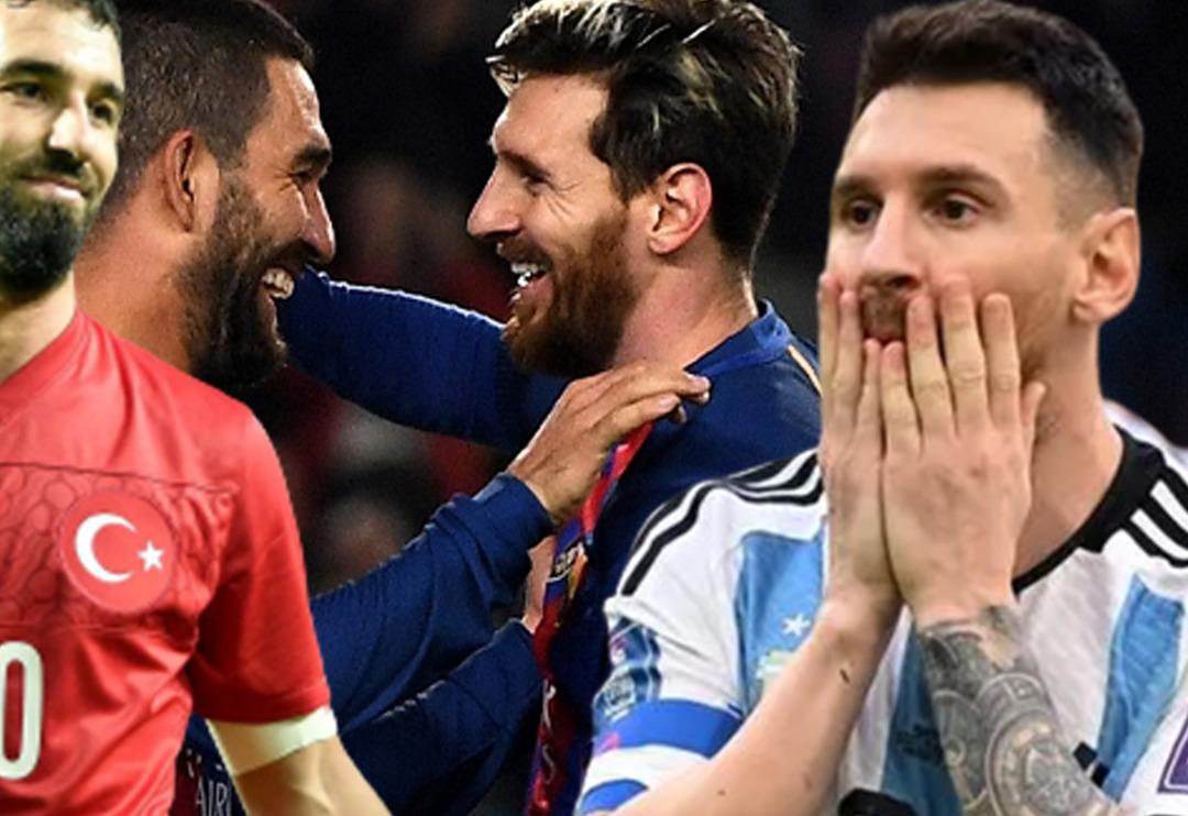 Arda Turan'dan eski takım arkadaşı Messi i&ccedil;in şaşırtan yorum!