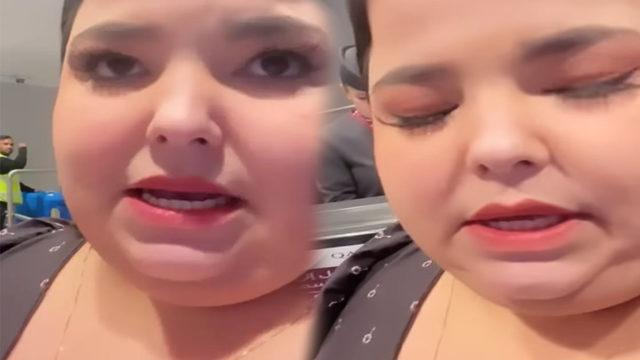 Kilolu olduğu için uçağa alınmadı! “Koltuğa sığmazsın” denilince çılgına döndü... “Çaresizim” diyerek yardım istedi