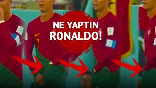 Cristiano Ronaldo'nun Portekiz Gana maçında yaptığını kimse anlayamadı! Elini şortuna soktu, çıkardı ve... Görenler inanamadı