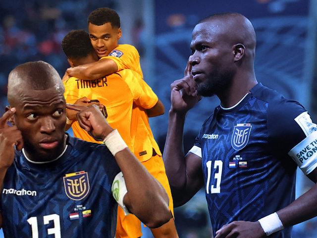 Enner Valencia'yı kimse durduramıyor! Ekvador'u Hollanda karşısında da sırtlamayı başardı