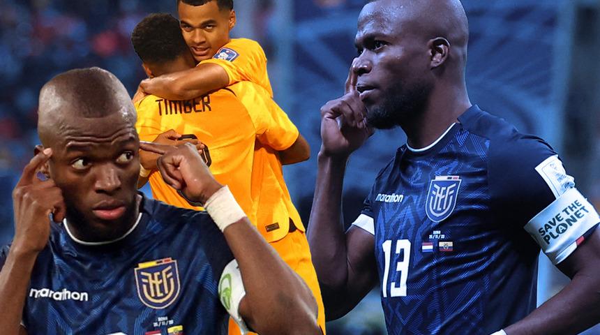 Enner Valencia'yı kimse durduramıyor! Ekvador'u Hollanda karşısında da sırtlamayı başardı