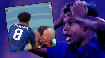 Dünya Kupası'nda ilginçlikler her geçen gün devam ediyor! ABD'nin yıldızı McKennie'nin hareketi çok konuşuldu