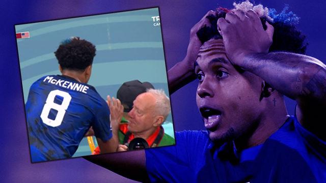 Dünya Kupası'nda ilginçlikler her geçen gün devam ediyor! ABD'nin yıldızı McKennie'nin hareketi çok konuşuldu