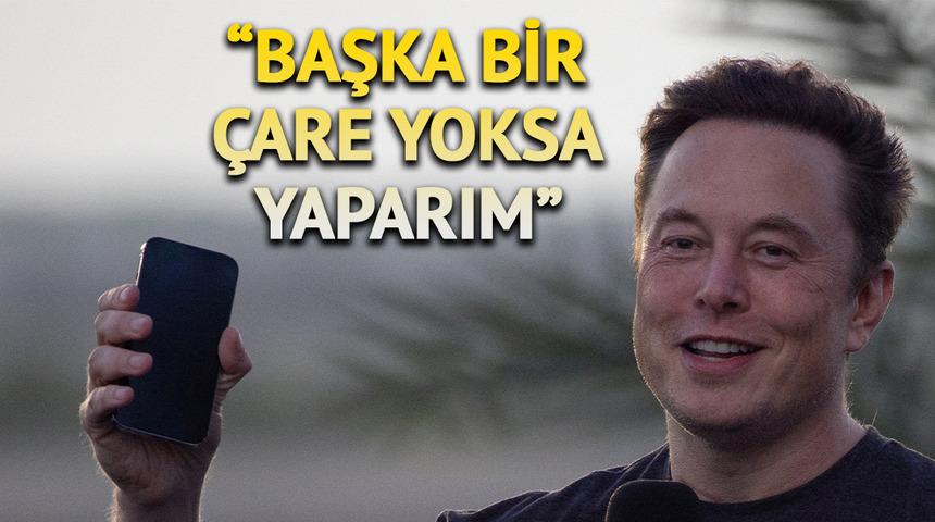Elon Musk "Başka bir çare yoksa yaparım" diyerek iPhone ve diğerlerine meydan okudu: Teknoloji dünyası bu sözleri konuşuyor...