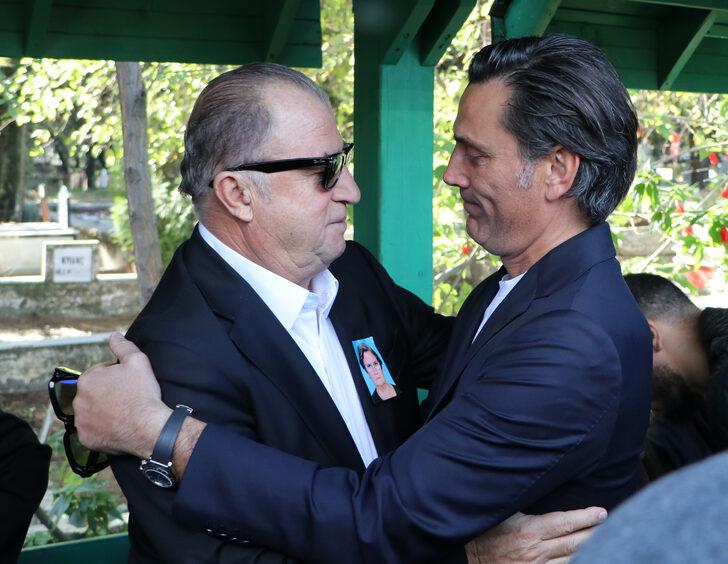 Fatih Terim'in annesi Nuriye Terim'in son yolculuğuna çok sayıda ünlü isim katıldı G5