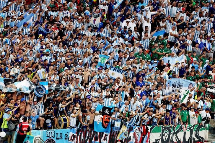 Tüm dünya gördü! Arjantin Meksika maçına Galatasaray damgası G5