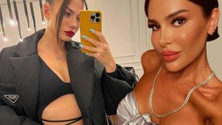 Demet Özdemir kısa taytıyla pazar pozu verdi! Selin Ciğerci bakın ne dedi