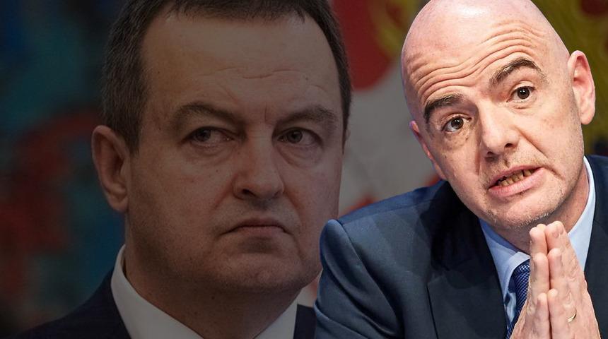 FIFA'ya zehir zemberek cevap! Sırbistan Dışişleri Bakanı İvica Dacic sonunda patladı