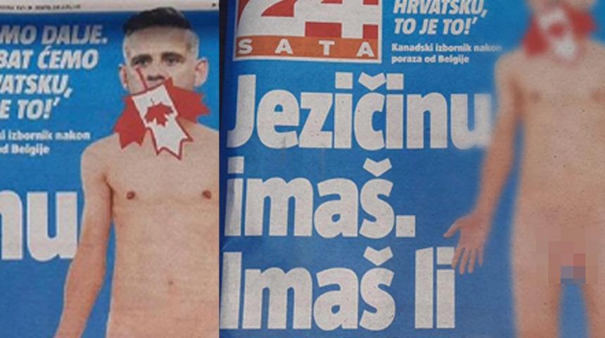 Hırvatistanlılar şirazeyi kaydırdı! Kanada Teknik Direktörü John Herdman'ı tanınmaz hale getirdiler