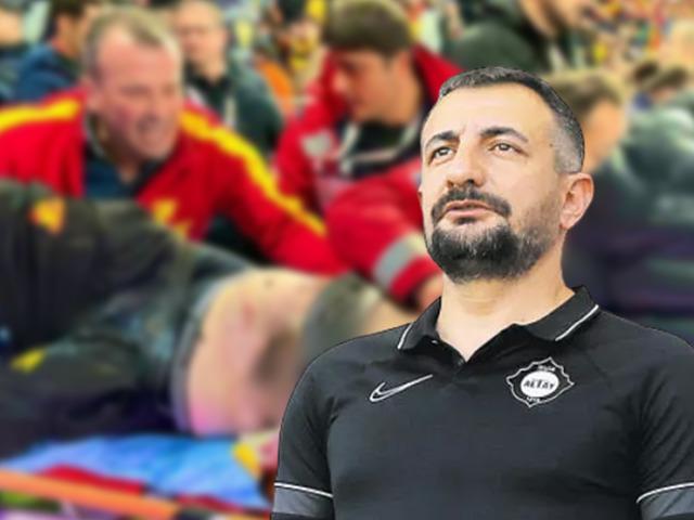 Göztepe maçında yaşanan olaylar sonrası Altay kulüp başkanı Ayhan Dündar hastanenin önünde açıklamalarda bulundu! "Utanç verici"