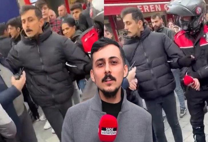 Sokak röportajı yapan Mehmet Koyuncu gözaltına alındı! 'Sade Vatandaş' isimli Youtube kanalın sahibi...
