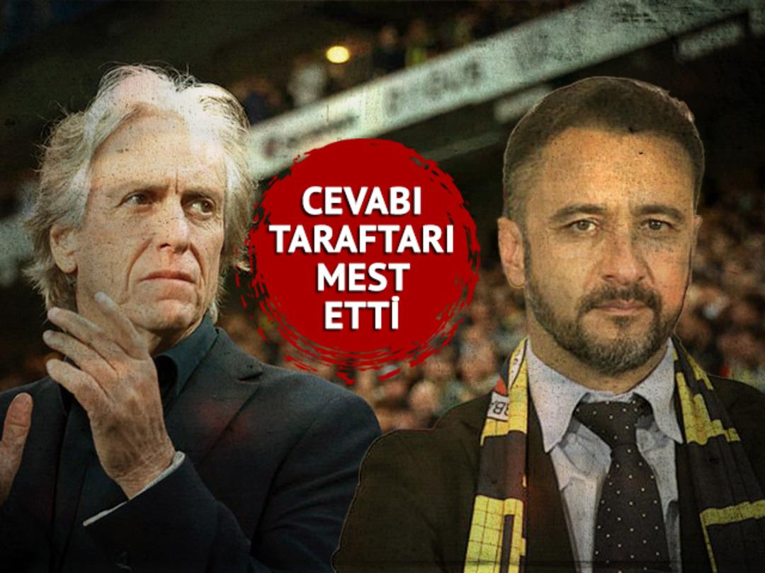 Son dakika: Vitor Pereira y&uuml;z&uuml;nden Jorge Jesus'un yakasından d&uuml;şm&uuml;yorlar! Fenerbah&ccedil;e'nin hocasının Flamengo'ya cevabı, taraftarları mest etti...