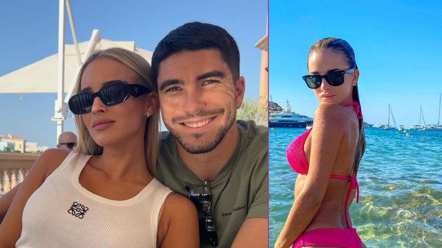 Dünya Kupası'nın İspanyol yıldızı Carlos Soler'in sevgilisinden cesur pozlar! Minik bikinisini giyip...