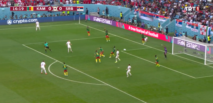 Spiker bile şaşırdı, kimse inanamadı! Kamerun - Sırbistan maçına Aleksandar Mitrovic'in kaçırdığı gol damga vurdu... G2