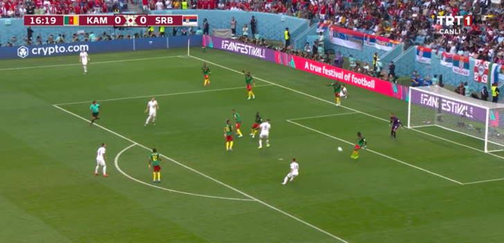 Spiker bile şaşırdı, kimse inanamadı! Kamerun - Sırbistan maçına Aleksandar Mitrovic'in kaçırdığı gol damga vurdu... G3