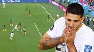Spiker bile şaşırdı, kimse inanamadı! Kamerun - Sırbistan maçına Aleksandar Mitrovic'in kaçırdığı gol damga vurdu...
