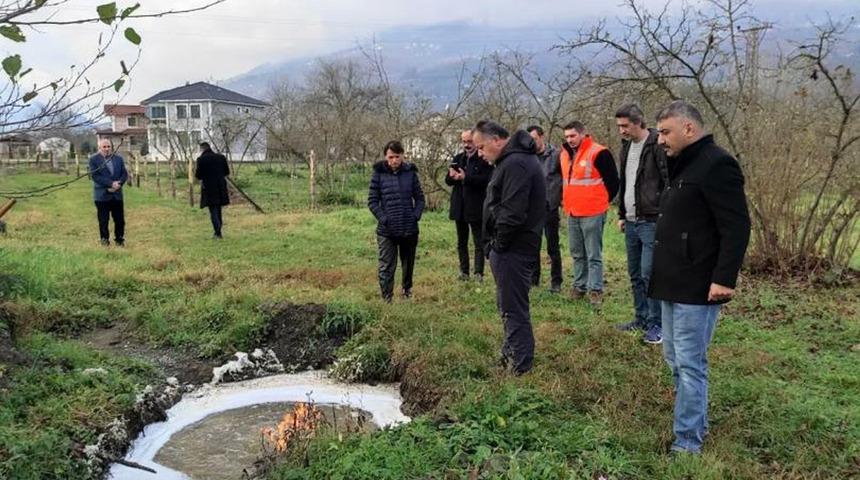 Düzce’de deprem fay hattında inceleme