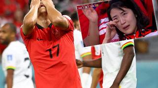 Gana Güney Kore'yi 3-2 mağlup etti! Maçın ardından gözyaşlarını tutamadılar