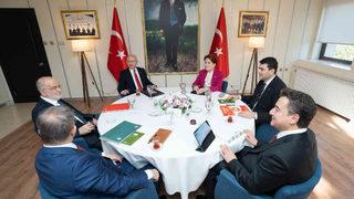 Son dakika: 6'lı masa dokuzuncu kez toplandı! Ortak basın açıklaması yayınladılar