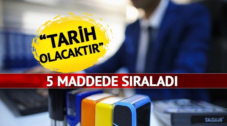 Olacakları 5 maddede sıraladı! Erdoğan'ın 'sözleşmeliye kadro' açıklamasından sonra "Tarih olacaktır" diyerek duyurdu