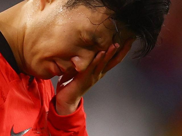 Dünya Kupası'nda Heung Min Son'a büyük ayıp! Ağlarken fotoğrafını çektiler