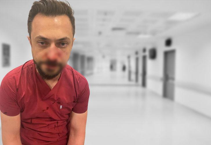 Şanlıurfa'da skandal olay! Hasta yakını doktorun burnunu kırdı