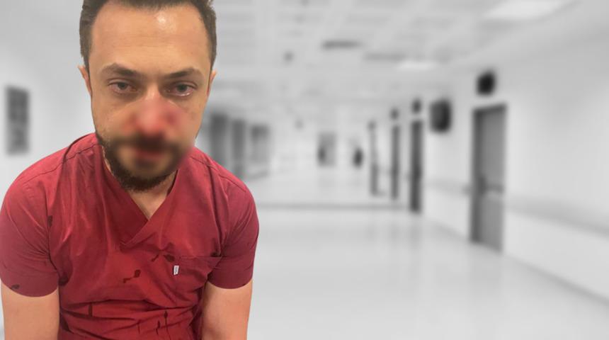 Şanlıurfa'da skandal olay! Hasta yakını doktorun burnunu kırdı