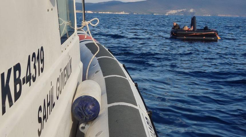 İzmir açıklarında 167 düzensiz göçmen kurtarıldı