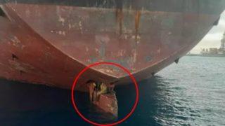 Akılalmaz seyahat! 11 gün boyunca geminin dümeninde yaşadılar... “İçmek için elimizle okyanustan su aldık”