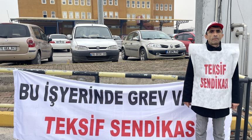 Bursa'da bir tekstil fabrikasındaki grev, toplu iş sözleşmesinin imzalanmasıyla sona erdi