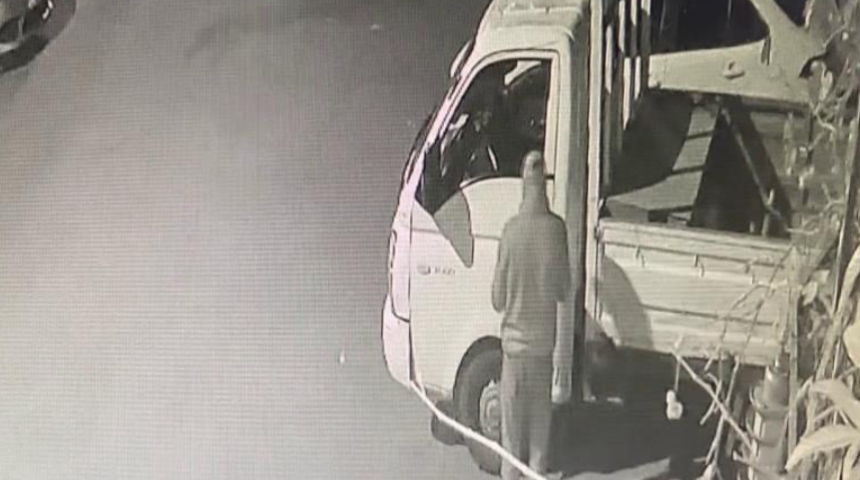 Kamyoneti çalınan 20 senelik oto elektrikçi: Anahtarı varmış gibi gayet rahattı