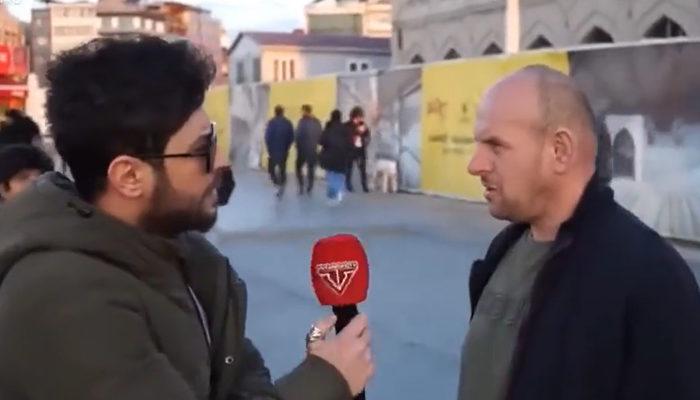 Böyle sokak röportajı görülmedi! "Saat 6'da gel, beraber olalım"