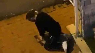 Köpeğe vahşet anlarında yakalanmıştı!  Sarıyer'deki o cani tutuklandı