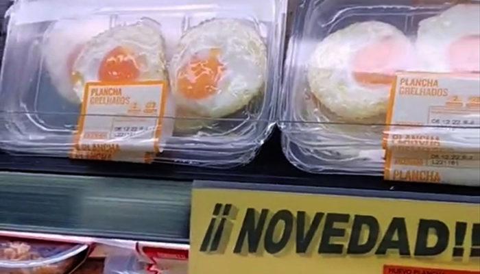 Sahanda yumurta o ülkeyi ikiye böldü! Plastik ambalajda satılıyor