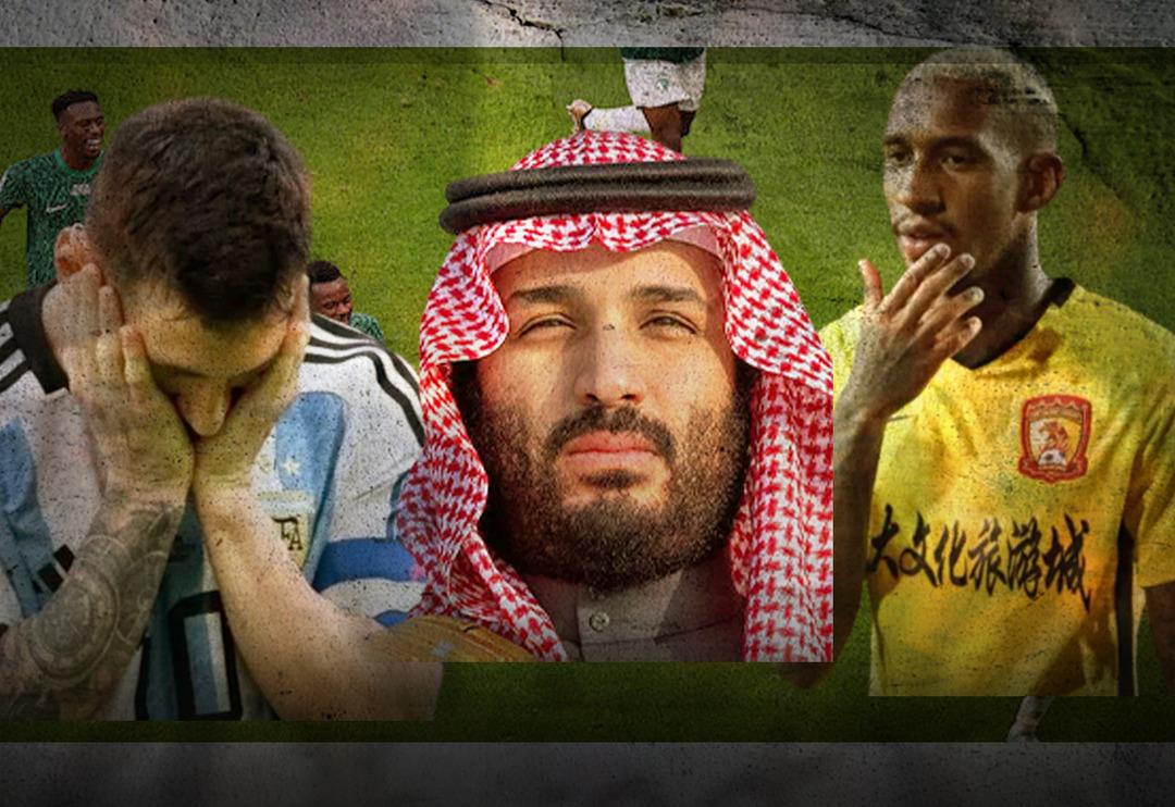 Arjantin'i 2-1 mağlup eden Arabistan'ın galibiyeti sonrası g&uuml;ndem Talisca! "Sınır dışı edin"