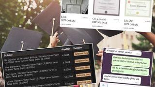 İşletme 15 bin TL hukuk 100 bin TL... Sahtekarlar bunu da yaptı! İnternetten sahte diploma satıyorlar 'E-devlet' ve 'KPSS' iddiaları Pes dedirtti