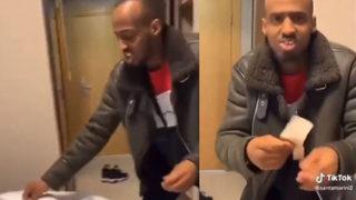 Türk Lirasını yırttı! Utanmadan bir de o anları paylaştı! Sosyal medyada infial yaratan görüntüler için harekete geçildi