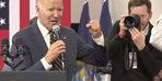 Biden sevinçten havalara uçtu! Resmi görüşmeyi yarıda bırakıp mikrofona sarıldı