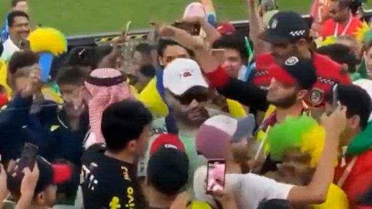 Dünya Kupası'na ''Sahte Neymar'' damga vurdu! Canını zor kurtardı, stadyumdan ayrıldı... G2