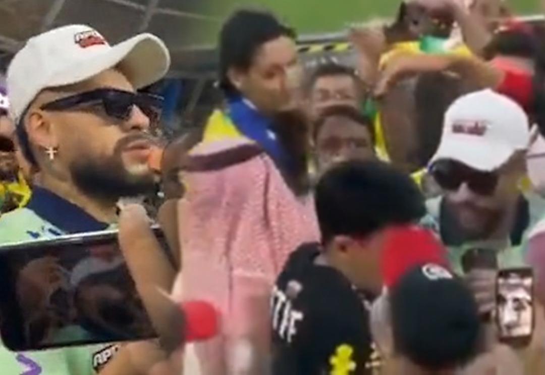 D&uuml;nya Kupası'na ''Sahte Neymar'' damga vurdu! Canını zor kurtardı, stadyumdan ayrıldı...