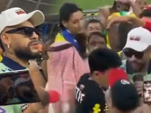 Dünya Kupası'na ''Sahte Neymar'' damga vurdu! Canını zor kurtardı, stadyumdan ayrıldı...