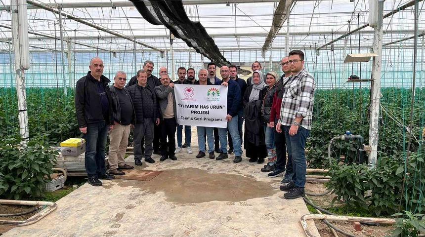 "İyi Tarım Has Ürün" projesi teknik gezisi gerçekleştirildi