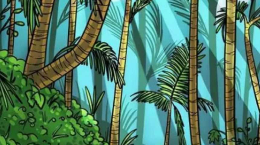 Resimdeki kaplanı sadece aşırı zekiler görebilir! İnsanların %2' si görebiliyor