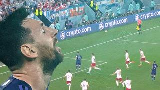 Son dakika: Kendi hikayesini kendi yazdı! Dünya Kupası'na damga vuran an: Lionel Messi, penaltıda kaleci Wojciech Szczesny'i geçemedi...