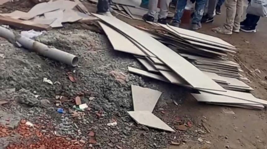 ’Arabamı çizdin’ kavgasında ortalık savaş alanına döndü