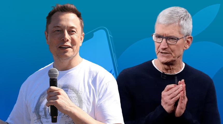 Elon Musk ile Apple arasında dünyanın en kısa teknoloji savaşı! Başlamasıyla bitmesi bir oldu: Musk ile Tim Cook...